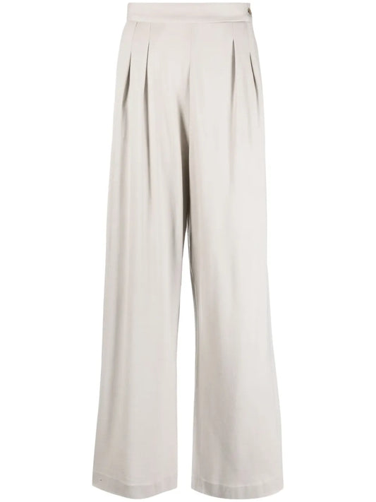 Pleated Wool Trousers