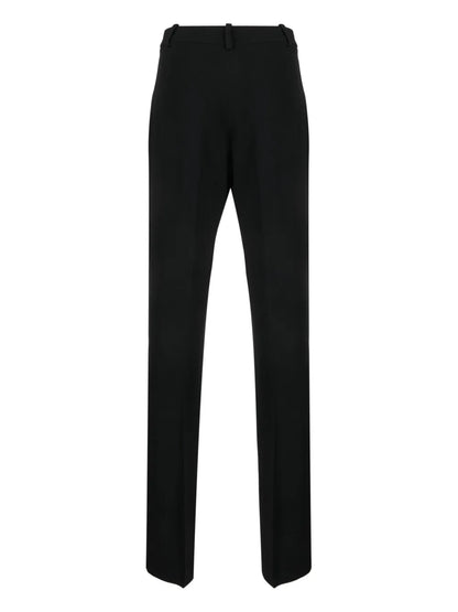 Mid-Waist Tailored Trousers