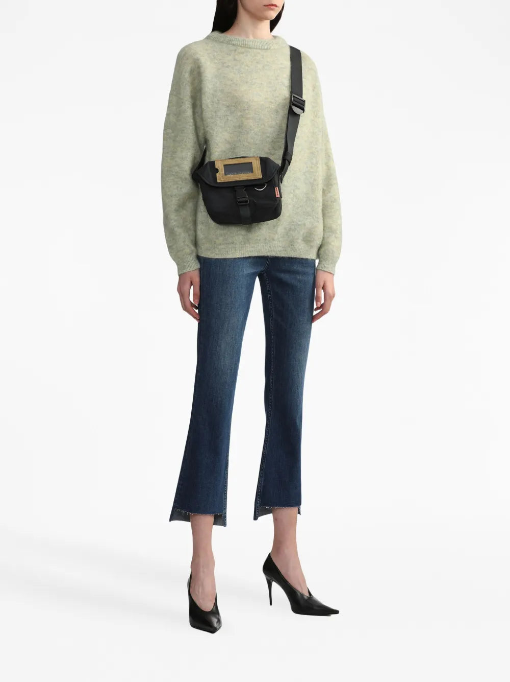 High-Rise Cropped Jeans