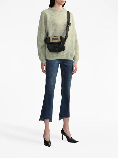 High-Rise Cropped Jeans