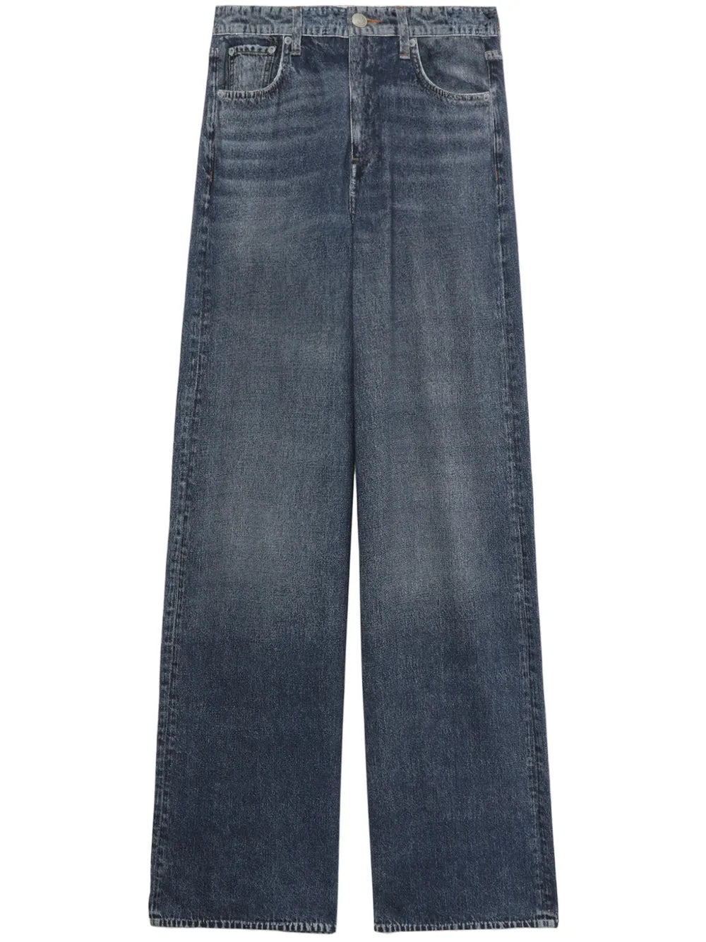 Mid-Rise Wide-Leg Jeans