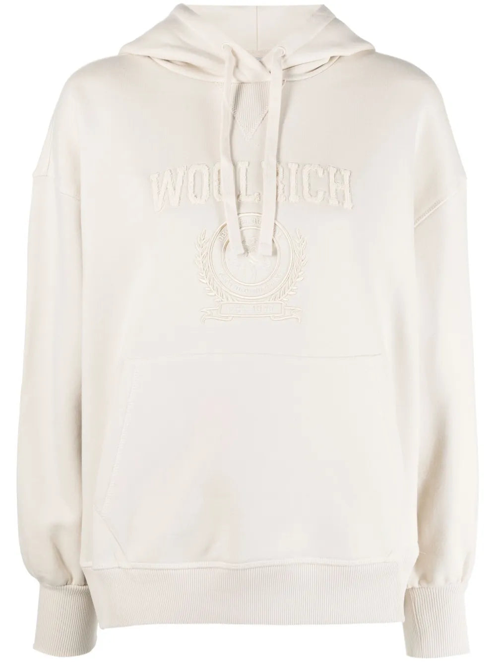 Logo-Embroidered Long-Sleeve Hoodie