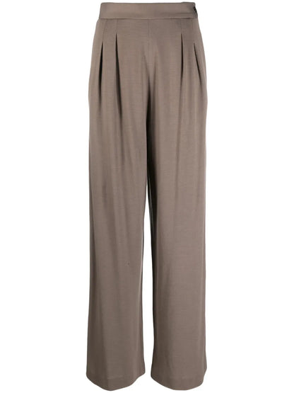 Pleated Wool Trousers