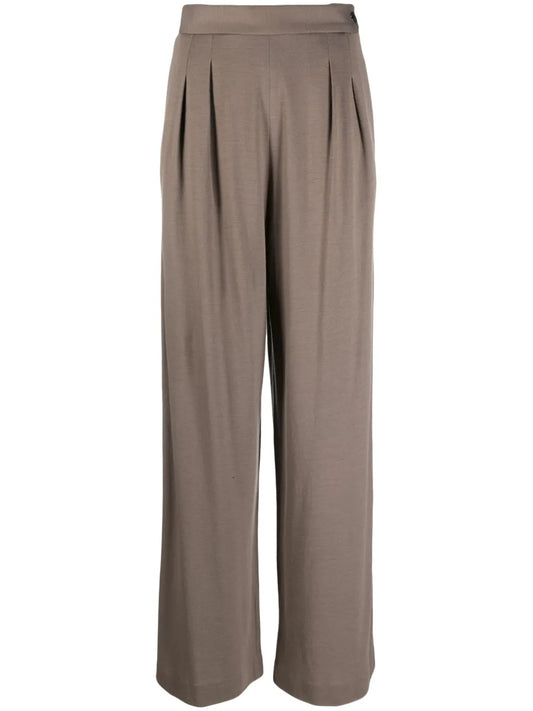 Pleated Wool Trousers