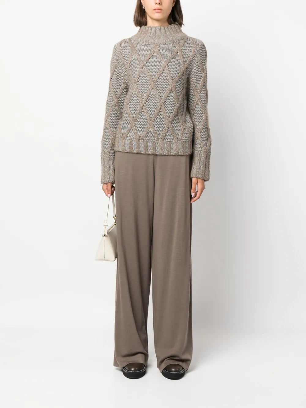 Pleated Wool Trousers