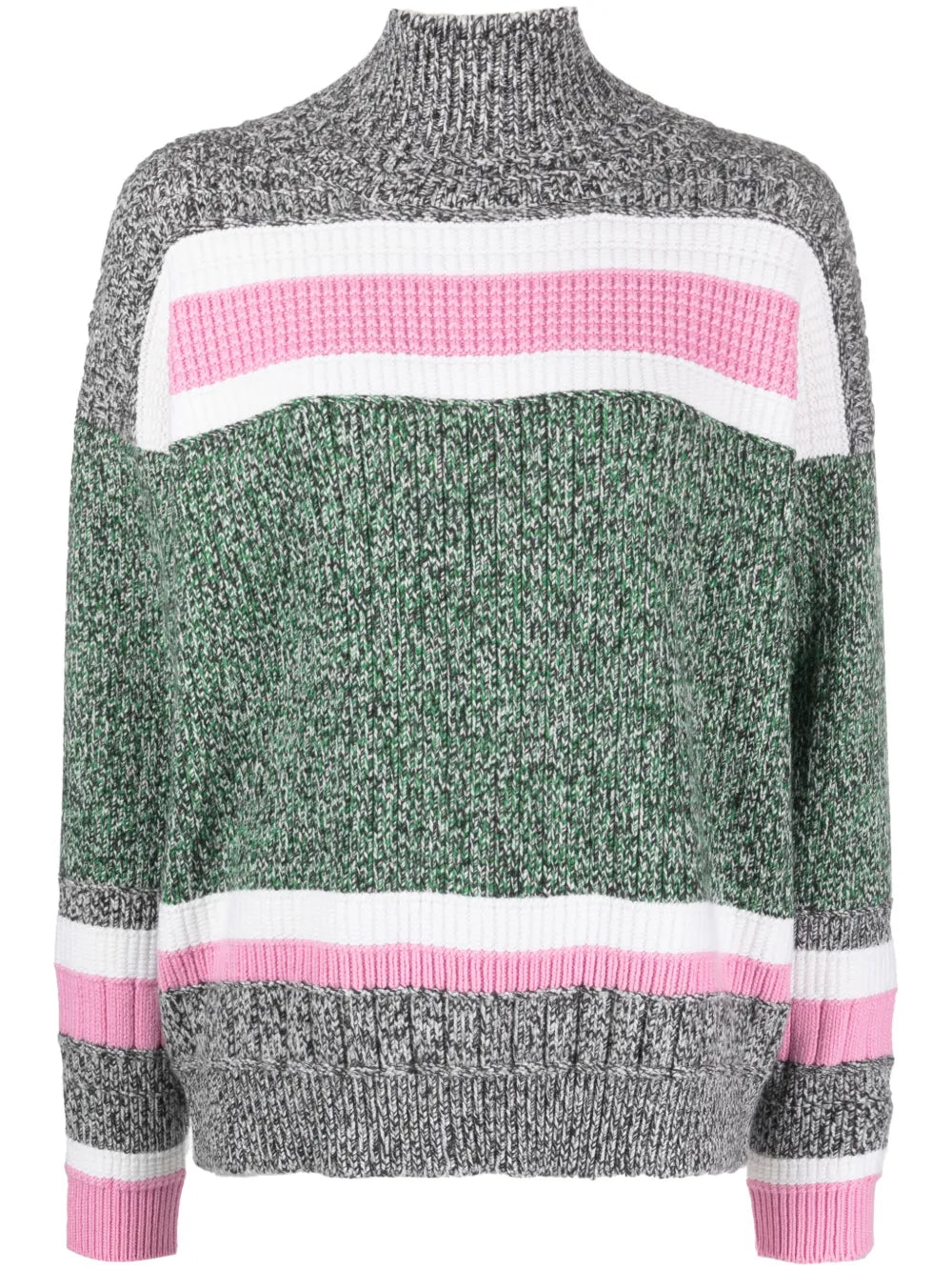 Colour-Block Cashmere Jumper