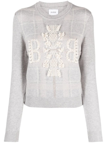 Tartan-Check Cashmere Jumper