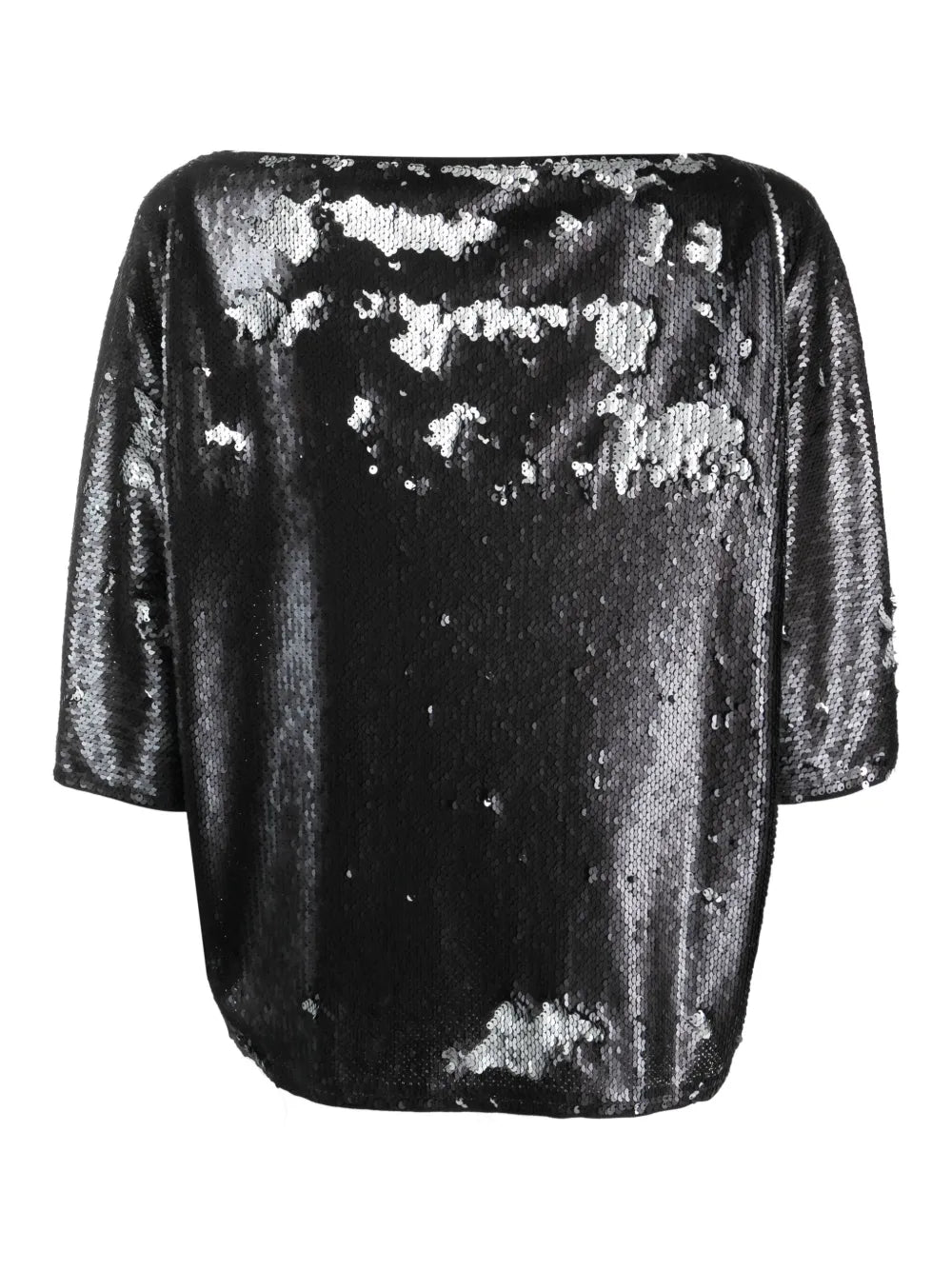 Short-Sleeve Sequin Top