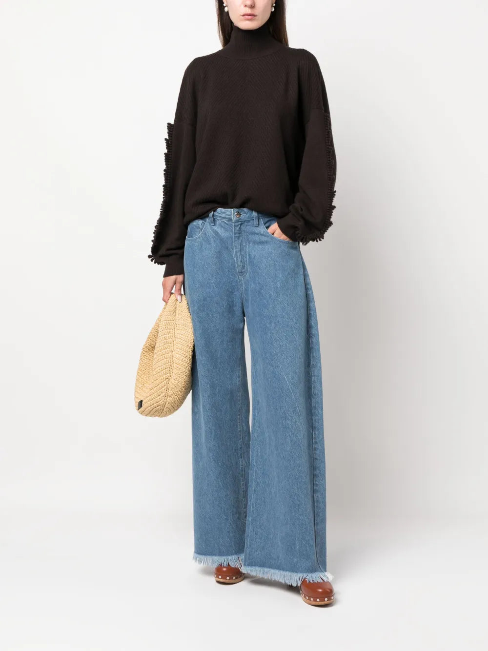 Timeless High-Neck Cashmere Jumper