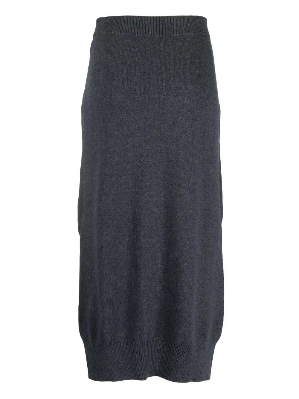 High-Waisted Knit Skirt