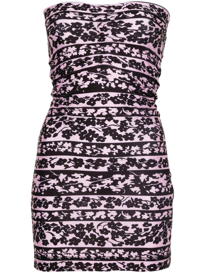 Skinn Blossom-Print Minidress