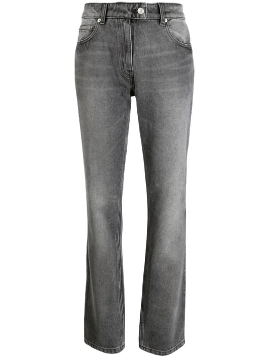 Straight-Leg Cotton Jeans