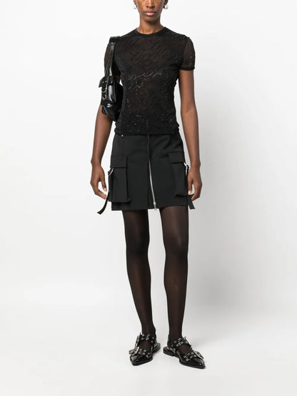 Point D'Espirit Sheer T-Shirt