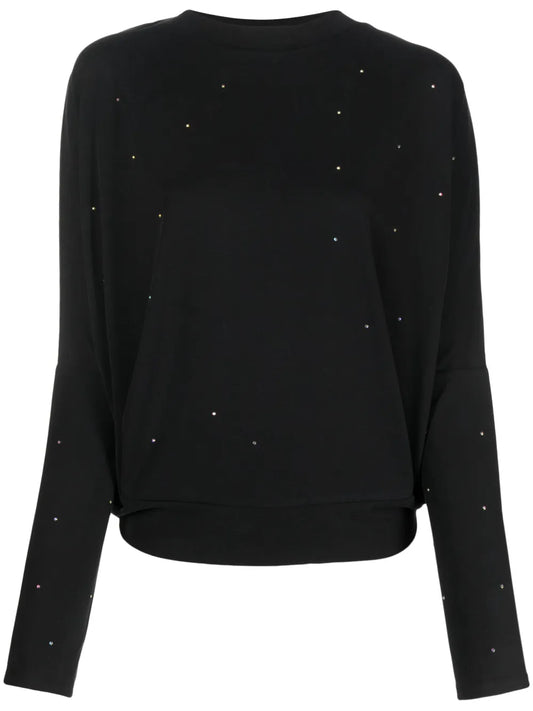 Crystal-Embellished T-Shirt