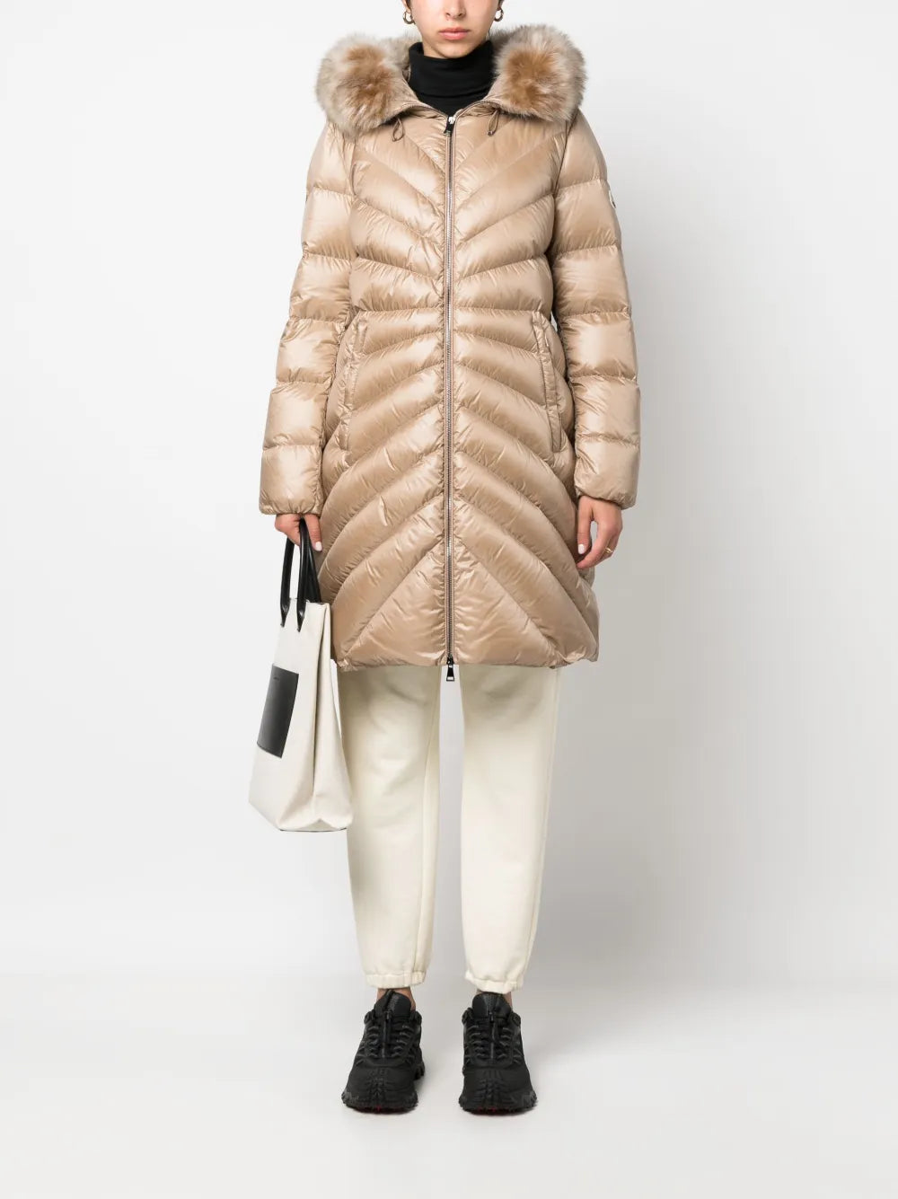 Chandre Quilted Coat