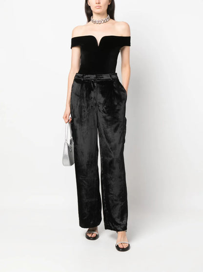 Luli Wide-Leg Cargo Trousers