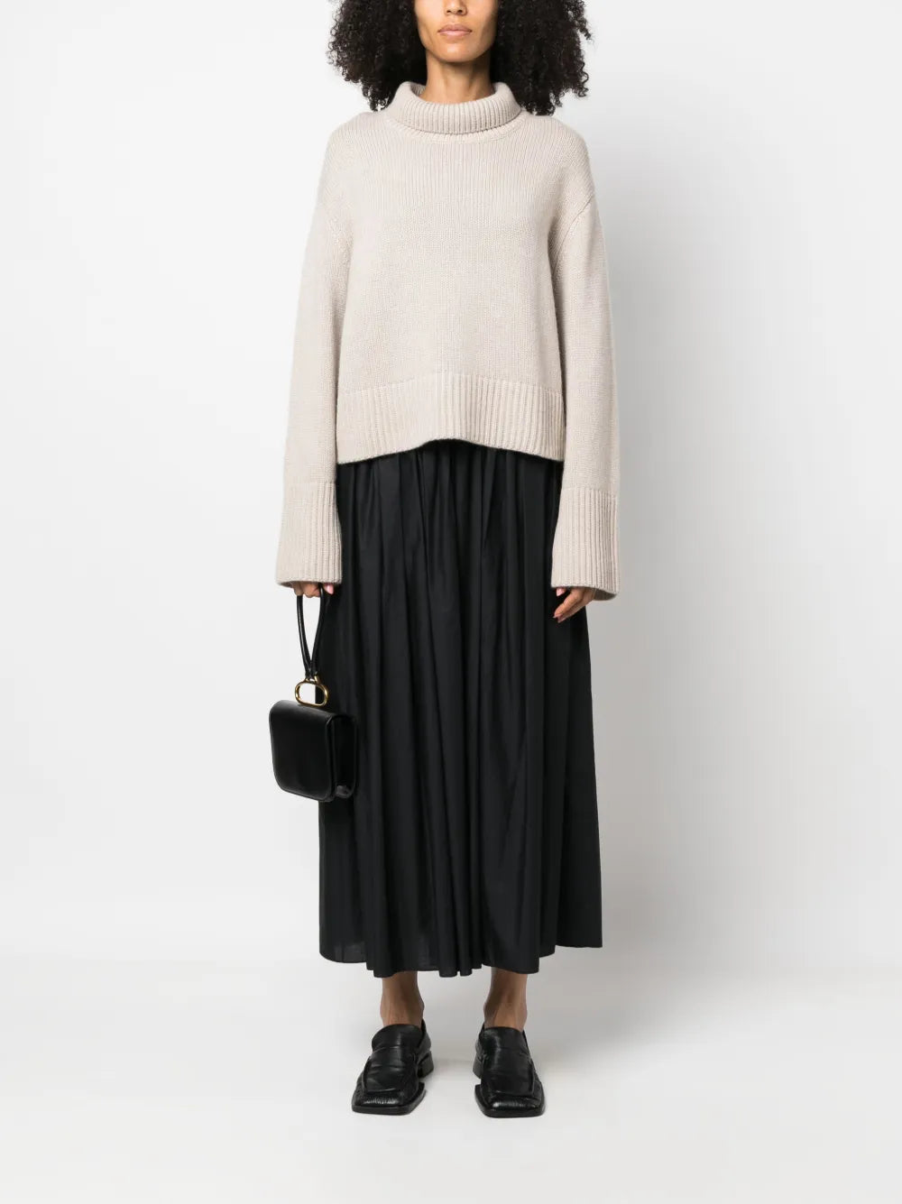 Roll-Neck Cashmere Jumper