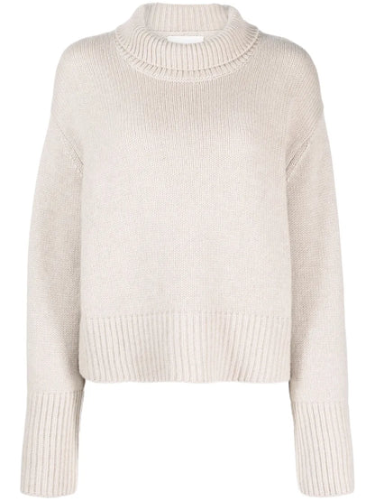 Roll-Neck Cashmere Jumper