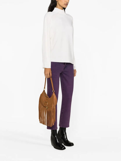 Mock-Neck Wool Jumper