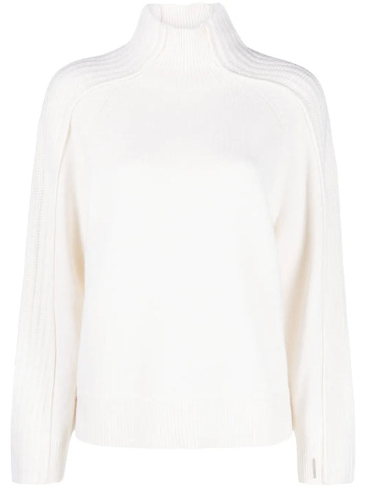 Mock-Neck Wool Jumper