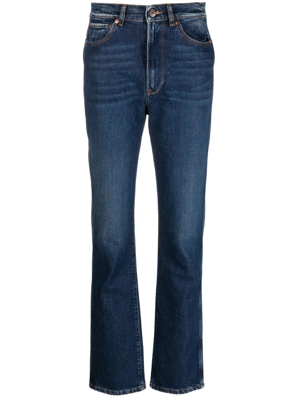 Slim-Fit Cotton-Blend Jeans