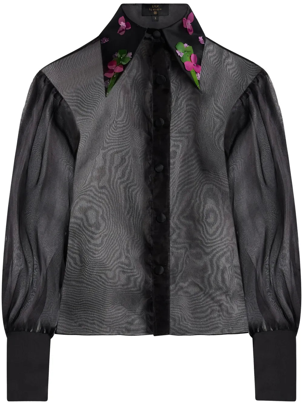 Lilly Semi-Sheer Silk Shirt