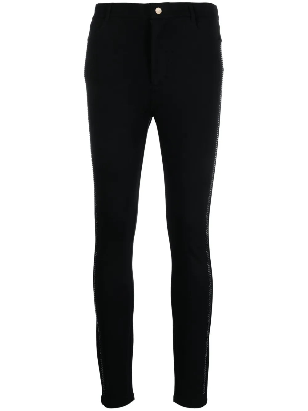 Crystal-Embellished Skinny Trousers