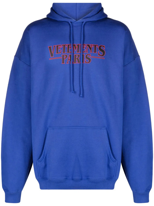 Logo-Print Cotton Hoodie