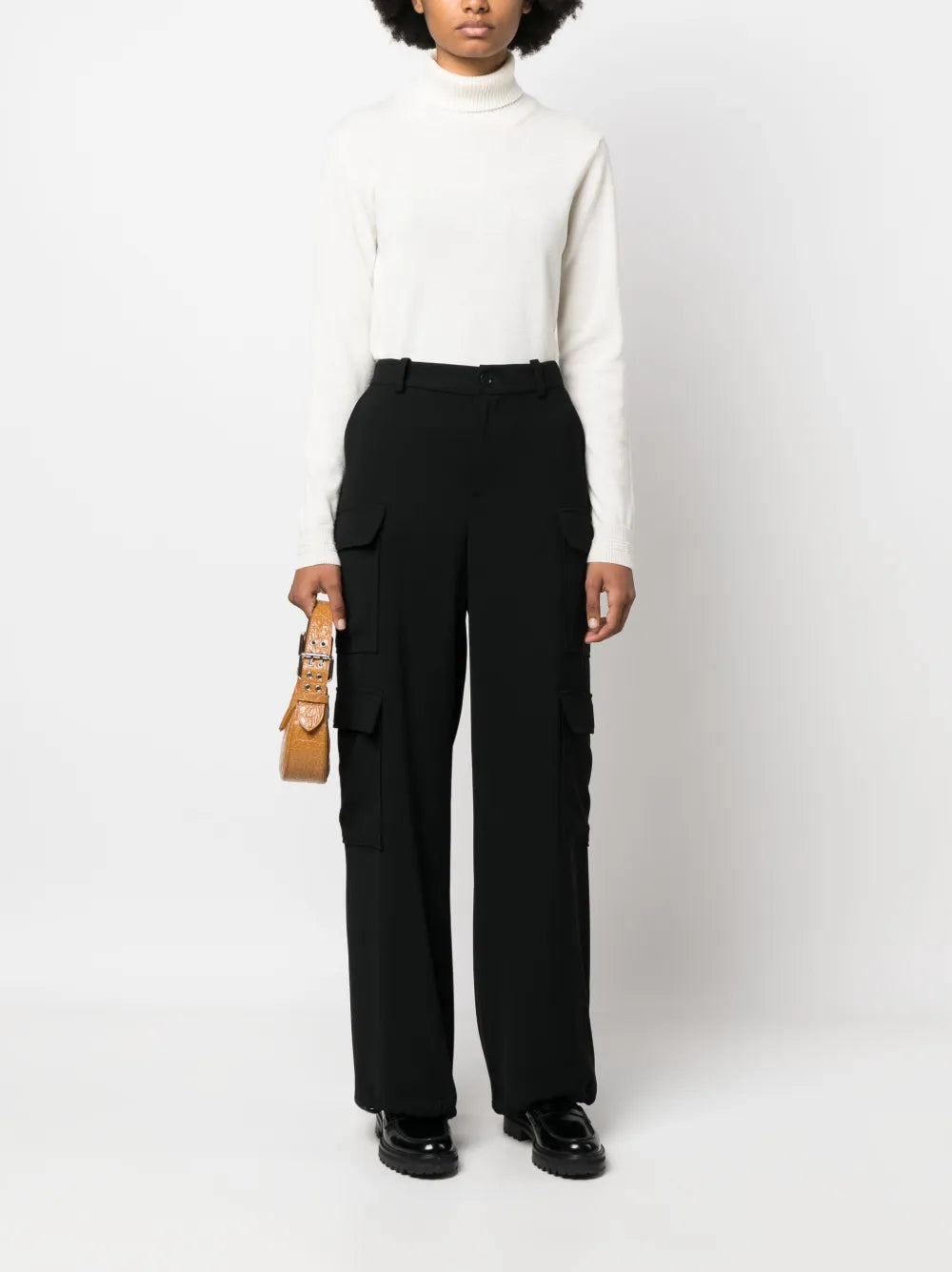 Poker Mulit-Pocket Straight Trousers