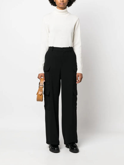 Poker Mulit-Pocket Straight Trousers