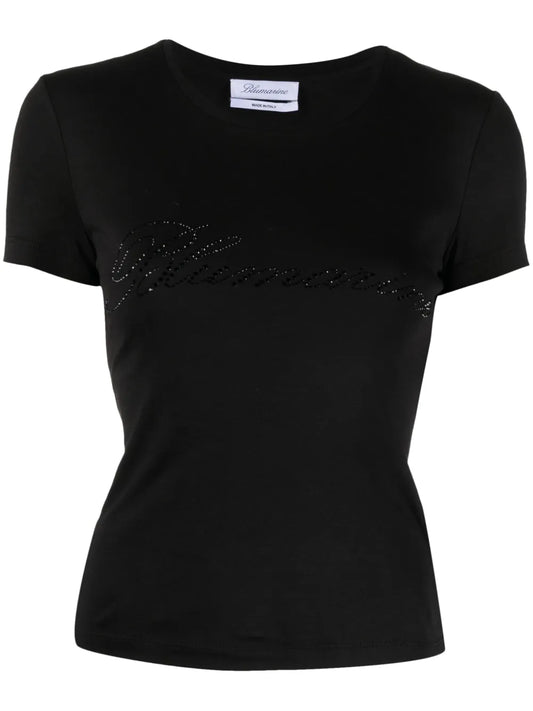 Logo-Embellishment Cotton T-Shirt