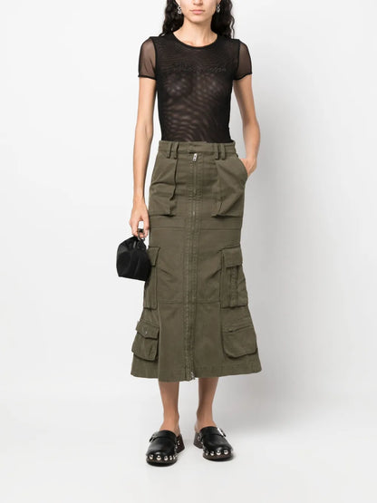 Logo-Embellished Mesh T-Shirt