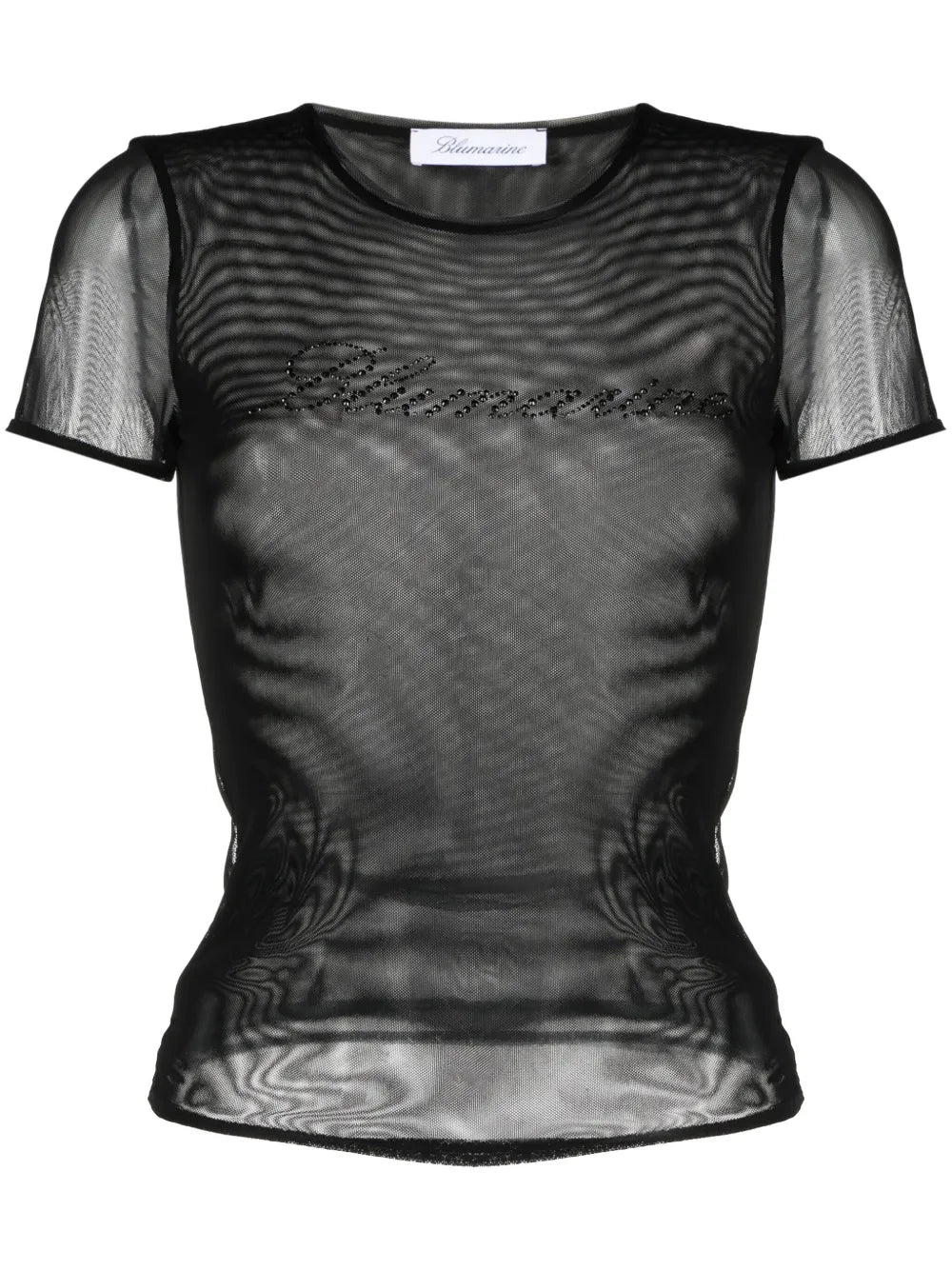 Logo-Embellished Mesh T-Shirt