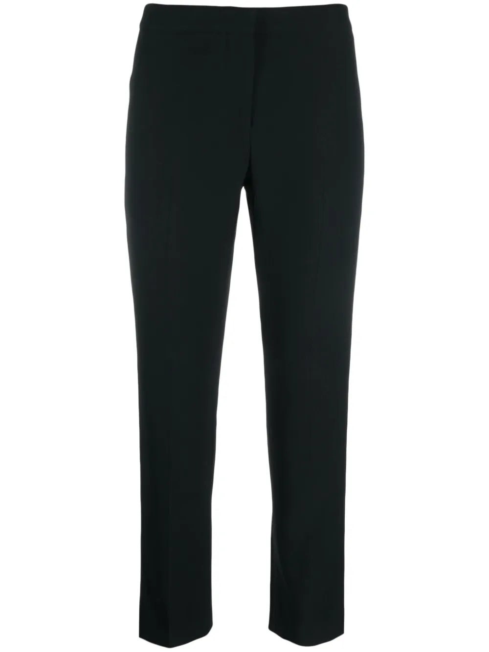 Cropped Straight-Leg Trousers