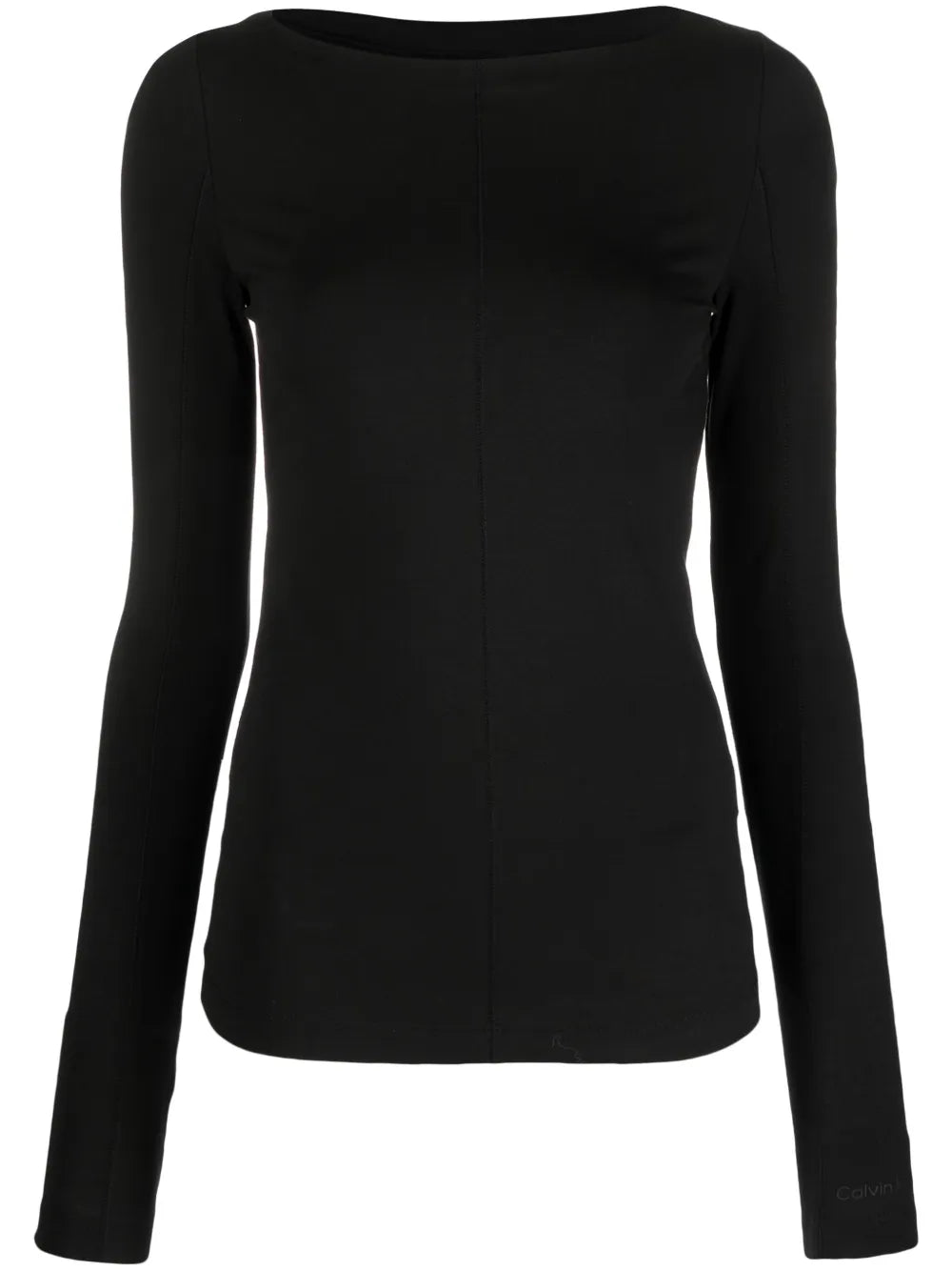 Long-Sleeve Cotton-Blend T-Shirt