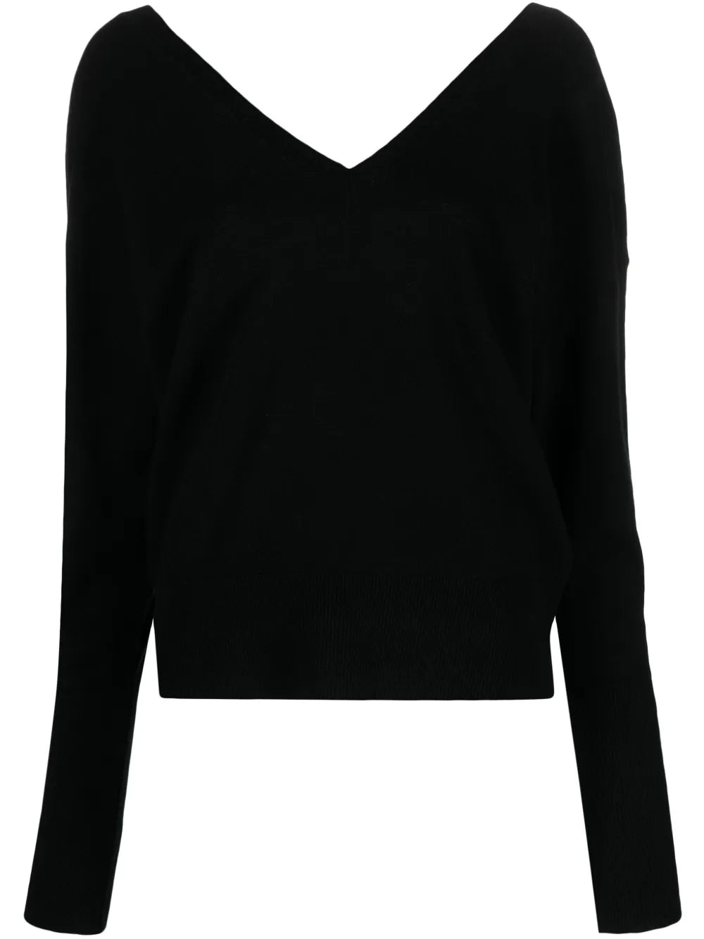 V-Neck Long-Sleeve Cardigan
