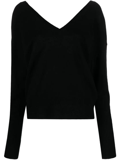 V-Neck Long-Sleeve Cardigan