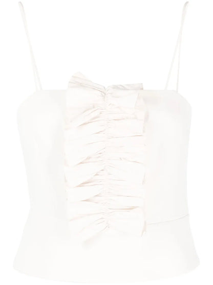 Bow-Detailing Sleeveless Top