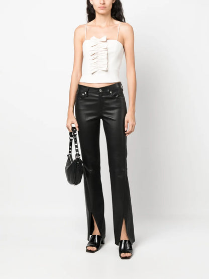 Bow-Detailing Sleeveless Top