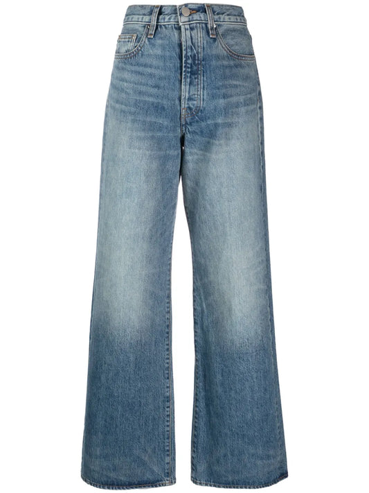 High-Rise Wide-Leg Jeans