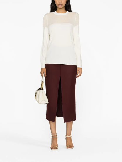 Ribbed Virgin-Wool Jumper