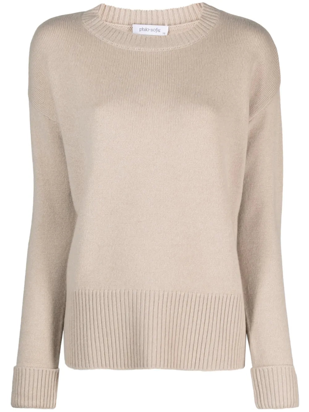 Turn-Cuffs Cashmere Jumper