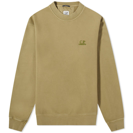 Diagonal Fleece Crew Sweat