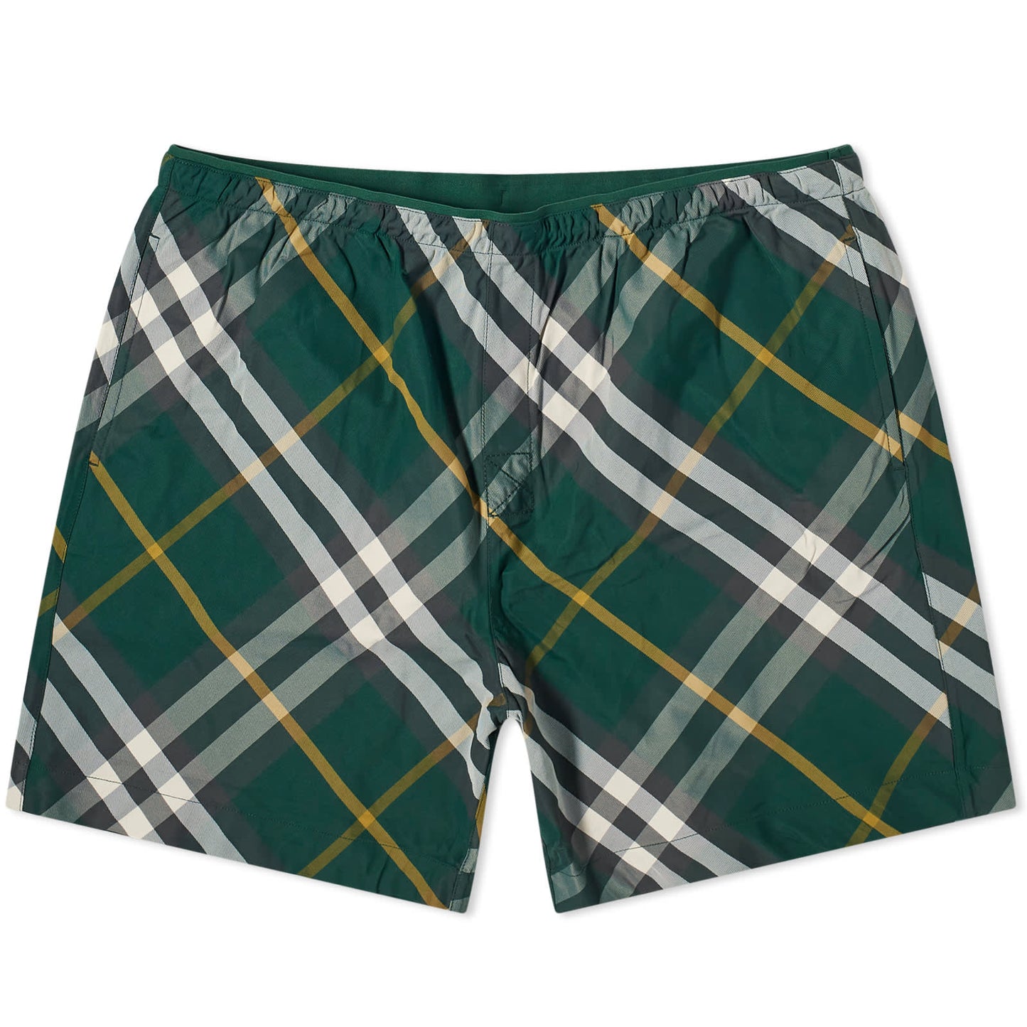 EKD Logo Check Swim Shorts