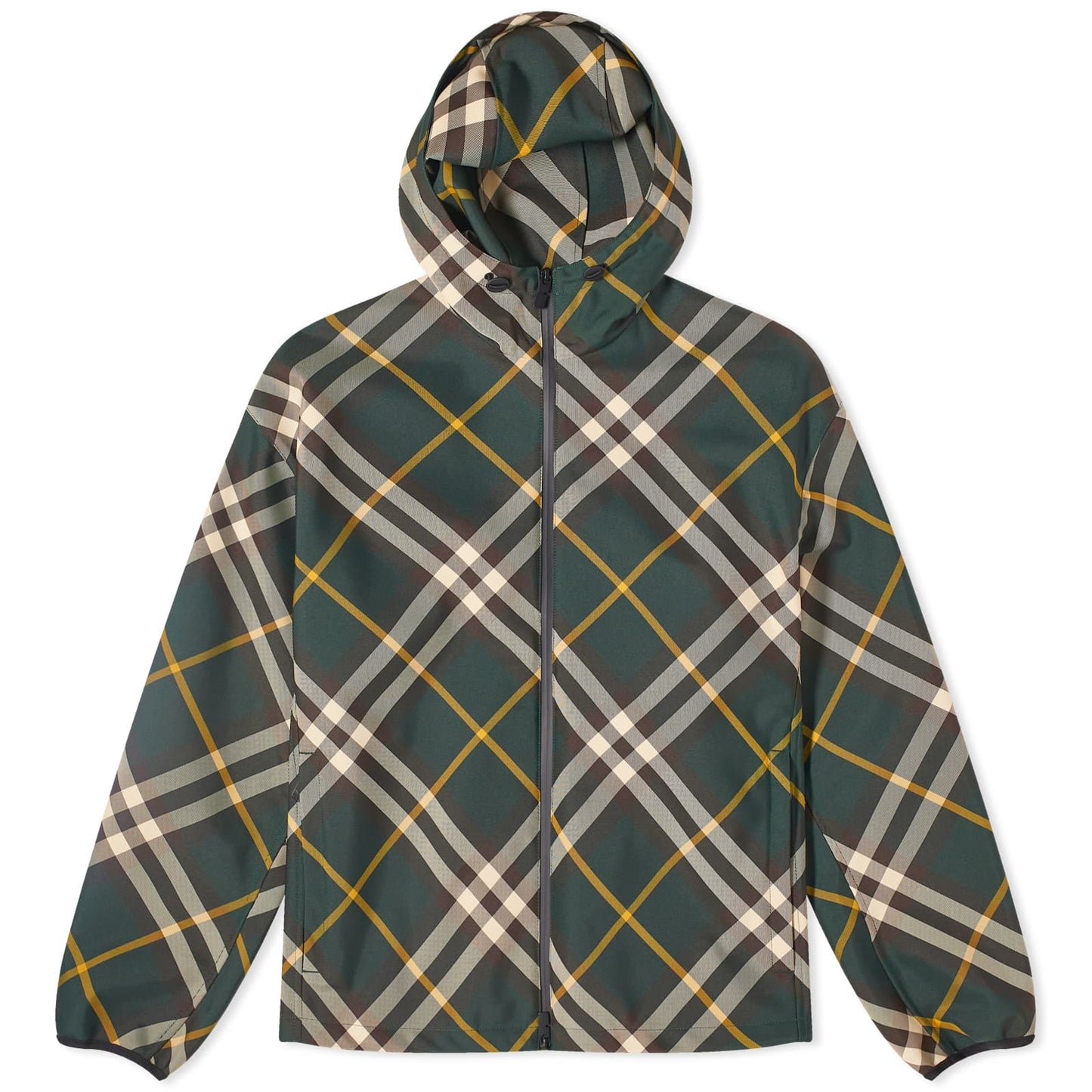 EKD Logo Check Hooded Jacket