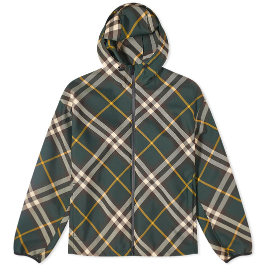 EKD Logo Check Hooded Jacket