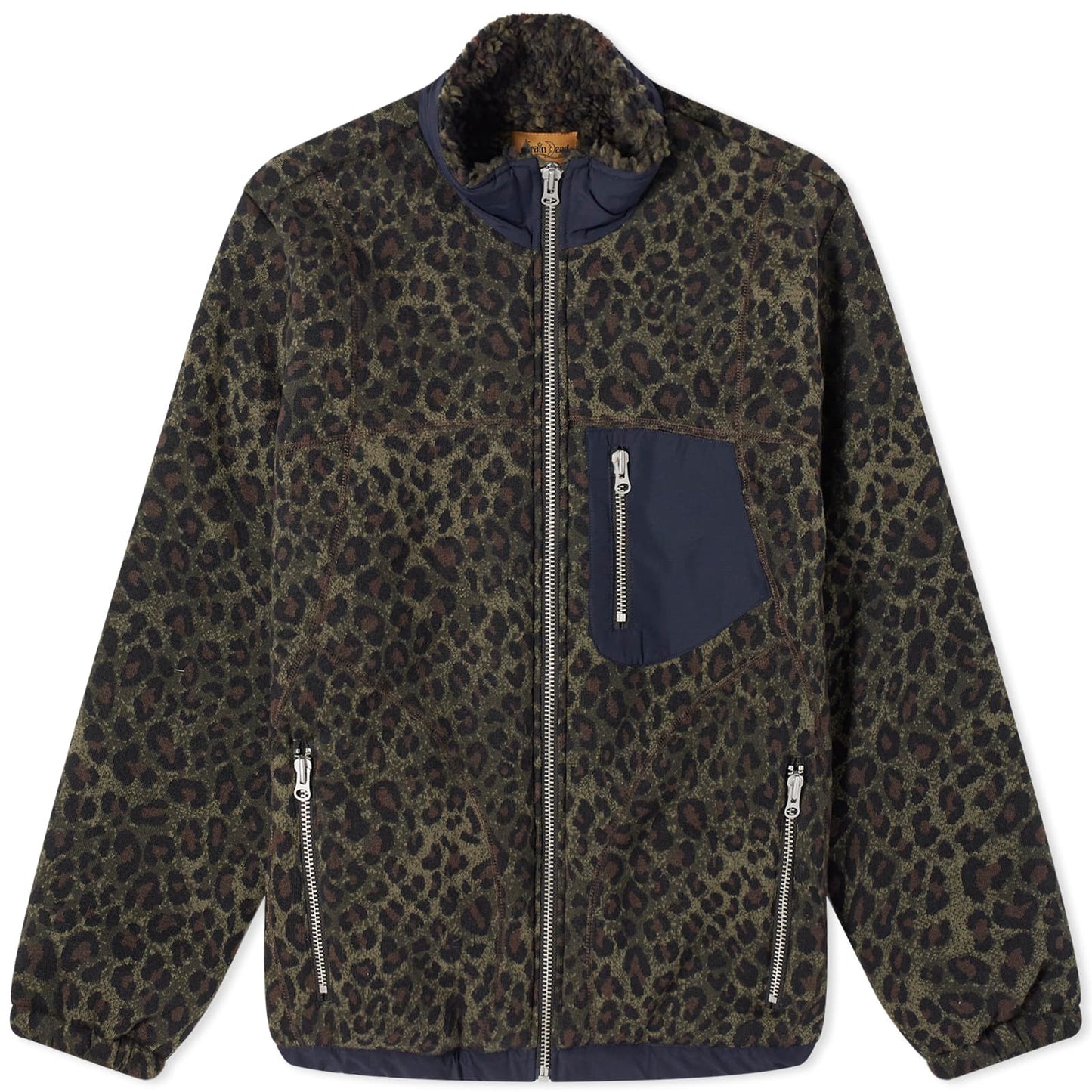 Leopard Revese Sherpa Jacket