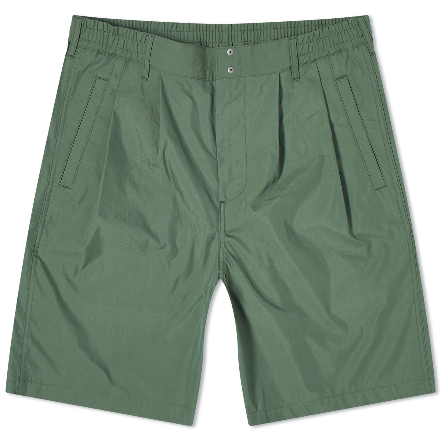 Pleated Wide Easy Shorts