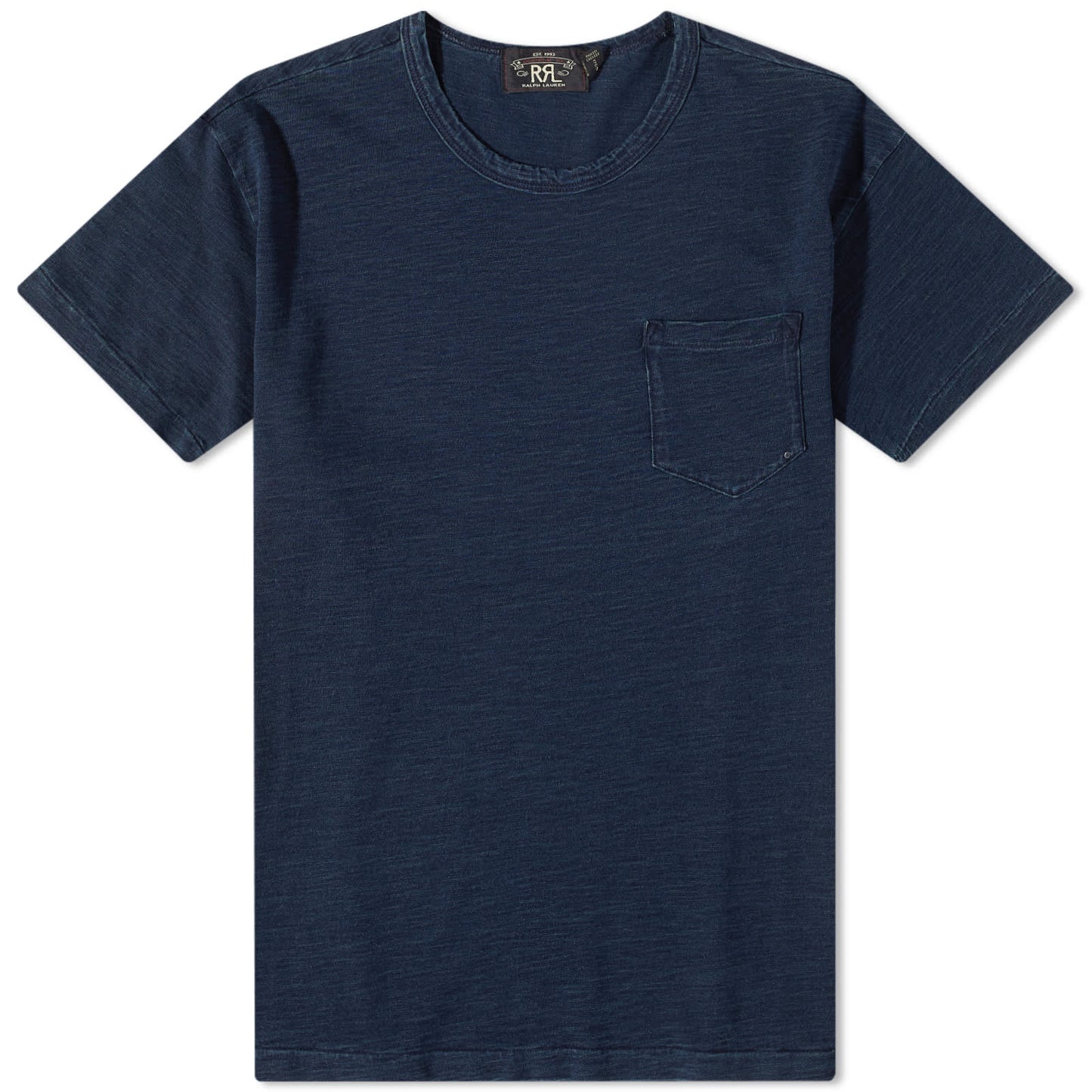 Indigo Dyed Crew T-Shirt