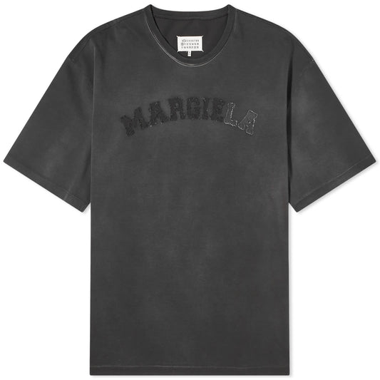 Distressed College Logo T-Shirt